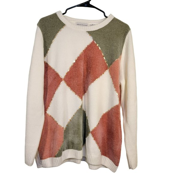 Alfred Dunner Womans Size 1X Sweater Beads Embellished Soft - Picture 4 of 6